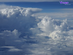 インドネシア上空