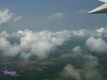 インドネシア上空(国内線)